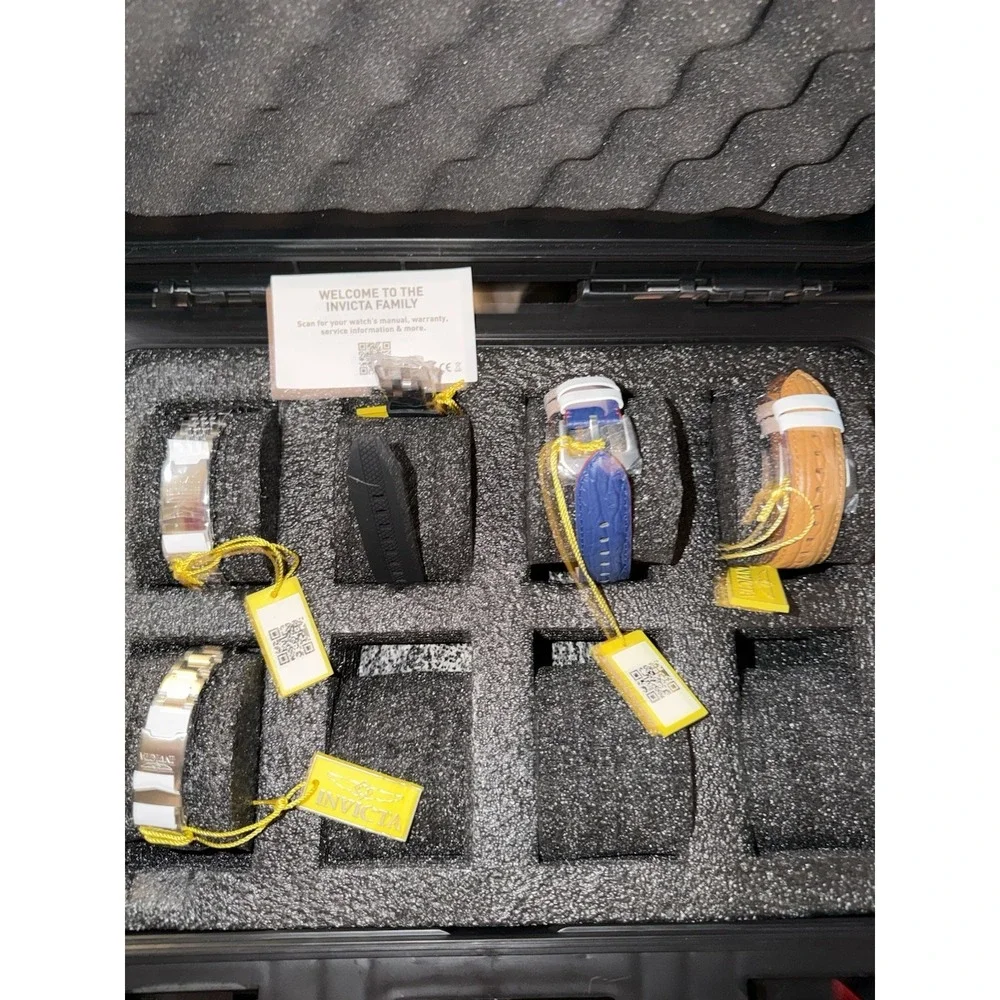Invicta Swiss Watches Lot Of 5 All‎ New With Raiders Case